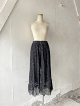 画像をギャラリービューアに読み込む, Cotton Nylon Russell Lace Mix Waist Elastic Hem Gather Frill Long PT
