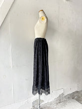 画像をギャラリービューアに読み込む, Cotton Nylon Russell Lace Mix Waist Elastic Hem Gather Frill Long PT
