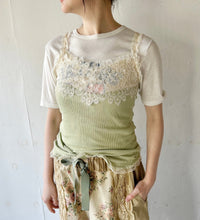 画像をギャラリービューアに読み込む, Chemical Lace &amp; Tulle Frill Tereco Camisole
