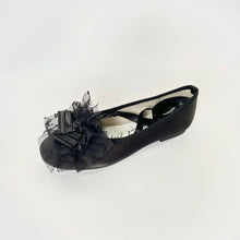 이미지를 갤러리 뷰어에 로드 , pleats tape mix lace frill ballet shoes
