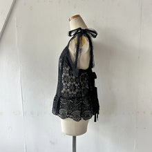 画像をギャラリービューアに読み込む, Cotton Lace Mix Bustier Camisole
