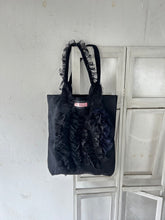 Load image into Gallery viewer, Tulle&amp;Lace Frill Mix Canvas Tote Bag
